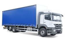 Van Hire Kendal - 26 Tonne Curtain Side Truck - Truck hire Kendal